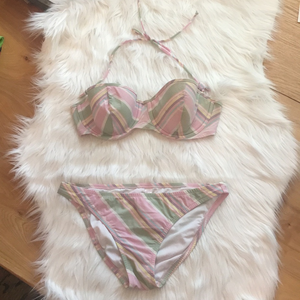 VS pastel swimsuit